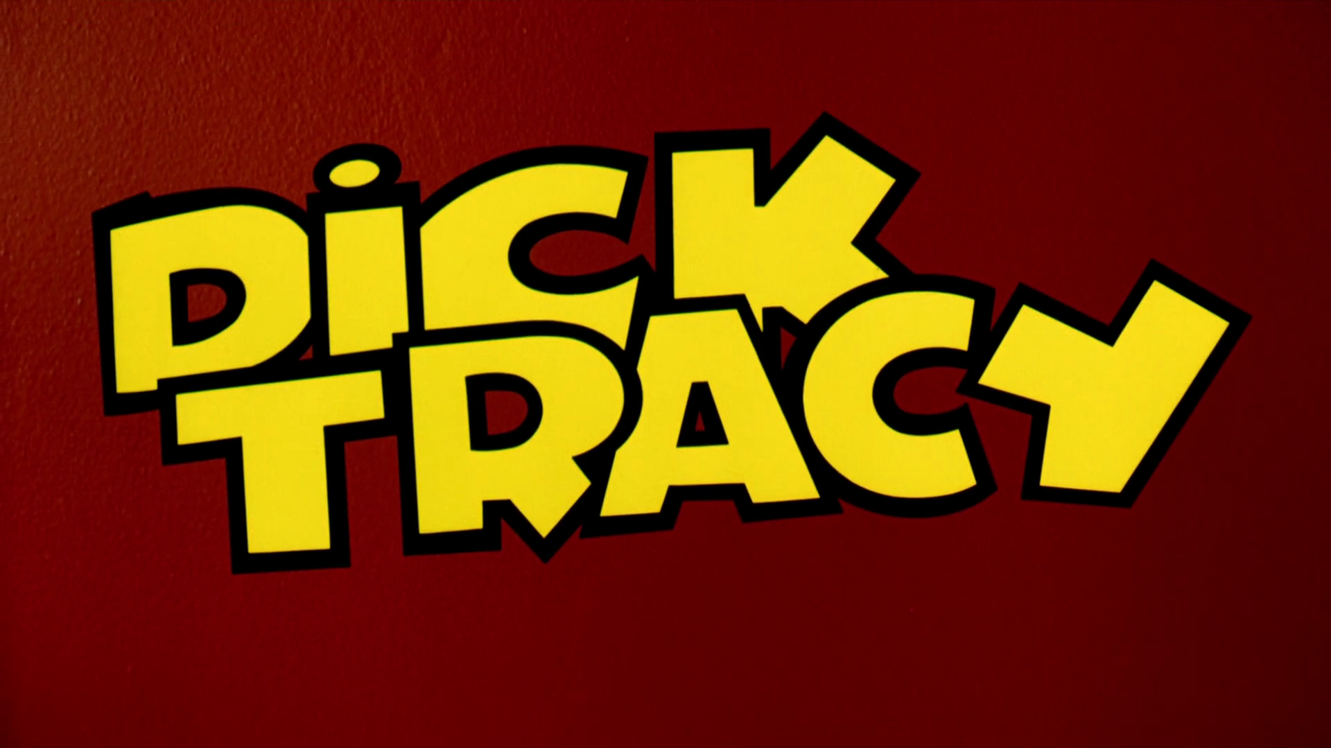 Логотипы dick Tracy. Имя dick